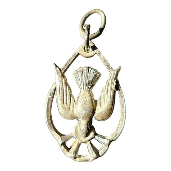 Vintage Creed Sterling Silver Pendant - Picture 1 of 5